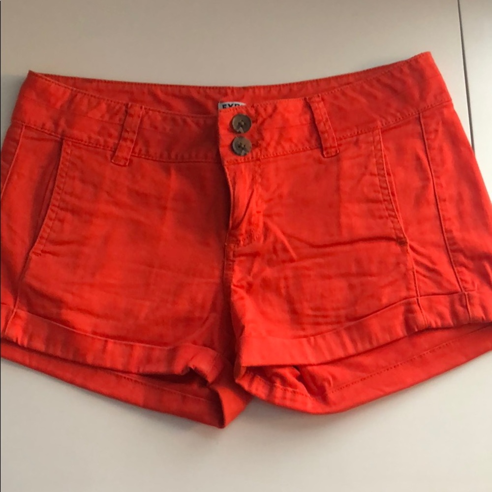 Orange Express Shorts